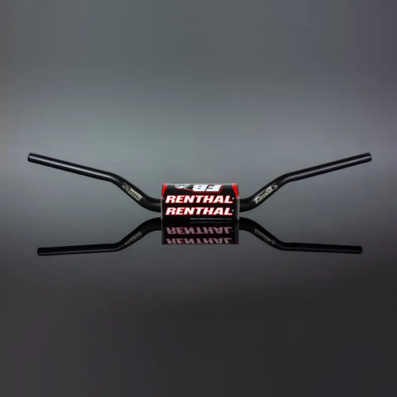 RENTHAL řidítka (36mm) MX FATBAR 36 HANDLEBAR BLACK VILLOPOTO / STEWART PADDED barva černá s chráničem Super Cena