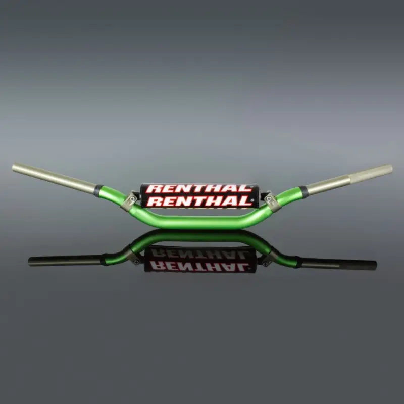 RENTHAL řidítka 1,1/8 (28,6mm) MX TWINWALL 998 HANDLEBAR GREEN REED / WINDHAM PADDED barva zelená s chráničem Tovární Cena