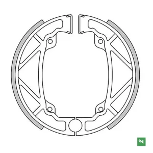 NEWFREN brzdové čelisti přední KTM MX 125/250 83, MX 500 82, (140X25mm) Aktuální