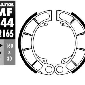 Finální Výprodej GALFER brzdové čelisti zadní SH351 HONDA FES 250 FORESIGHT 97-01, PANTHEON 125/150 98-02, PS 250 04-, TRX 420 FOURTRAX/RANCHER 07-, přední FL 350R 85-87, FL 400R 89-90, TRX 200 84, TRX 250 85-87