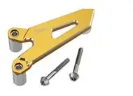Ověřený ACCEL kryt řetězového kola přední YAMAHA YZF 250 '01-'16, WRF 250 '01-'16, SUZUKI RMZ 250 '07-'16, RMZ 450 '05-'16 barva zlatá