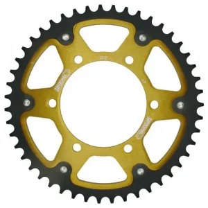 Zlevněný SUPERSPROX zadní řetězové kolečko 899 53 STEALTH (ocel-hliník) KTM SX/EXC (JTR897.53) barva zlatá