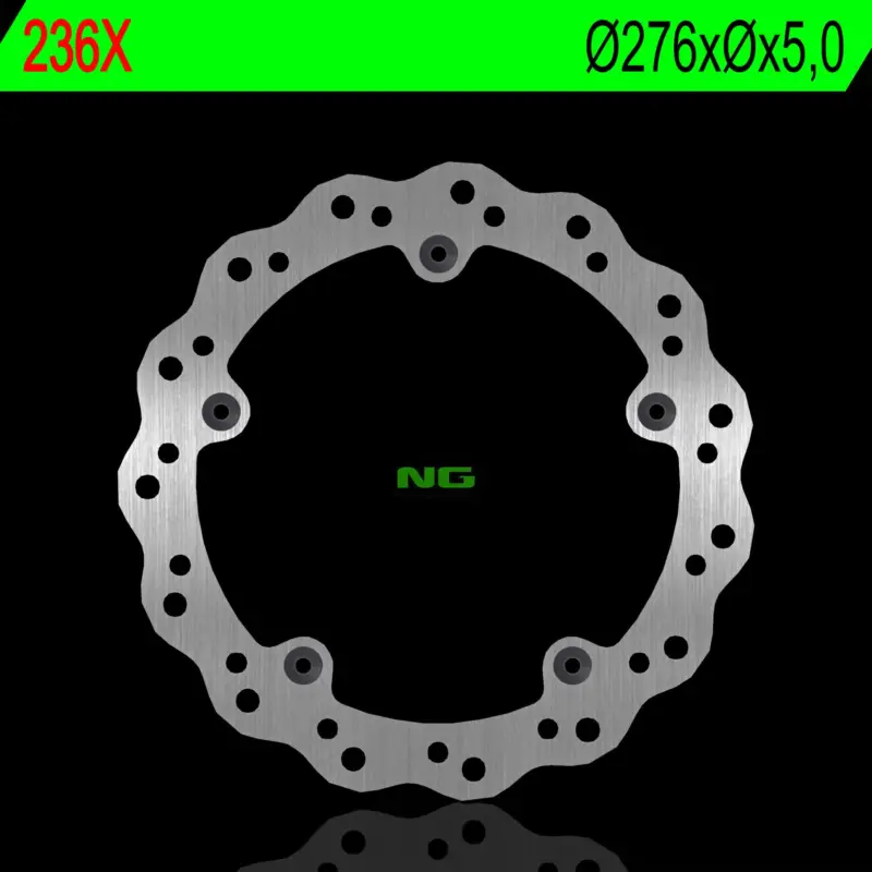 Nejlepší Volba NG brzdový kotouč zadní BMW R 850/1100/1150/1200 (276X-X5) WAVE