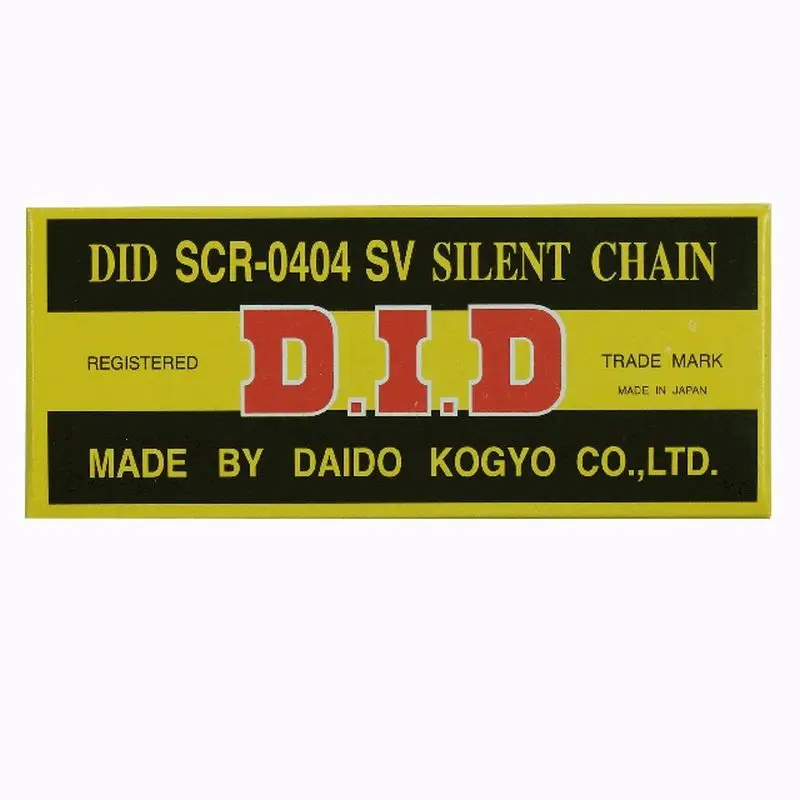 Výhodná Nabídka DID rozvodový řetěz SCR0404SV-100 (100-článků) zavřený spojený