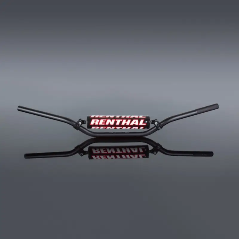 RENTHAL řidítka 7/8 (22mm) MX MINI HANDLEBAR BLACK RC MINI PADDED barva černá s chráničem Levný